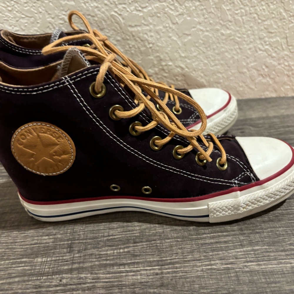Converse Women’s High Tops with 3” Heel